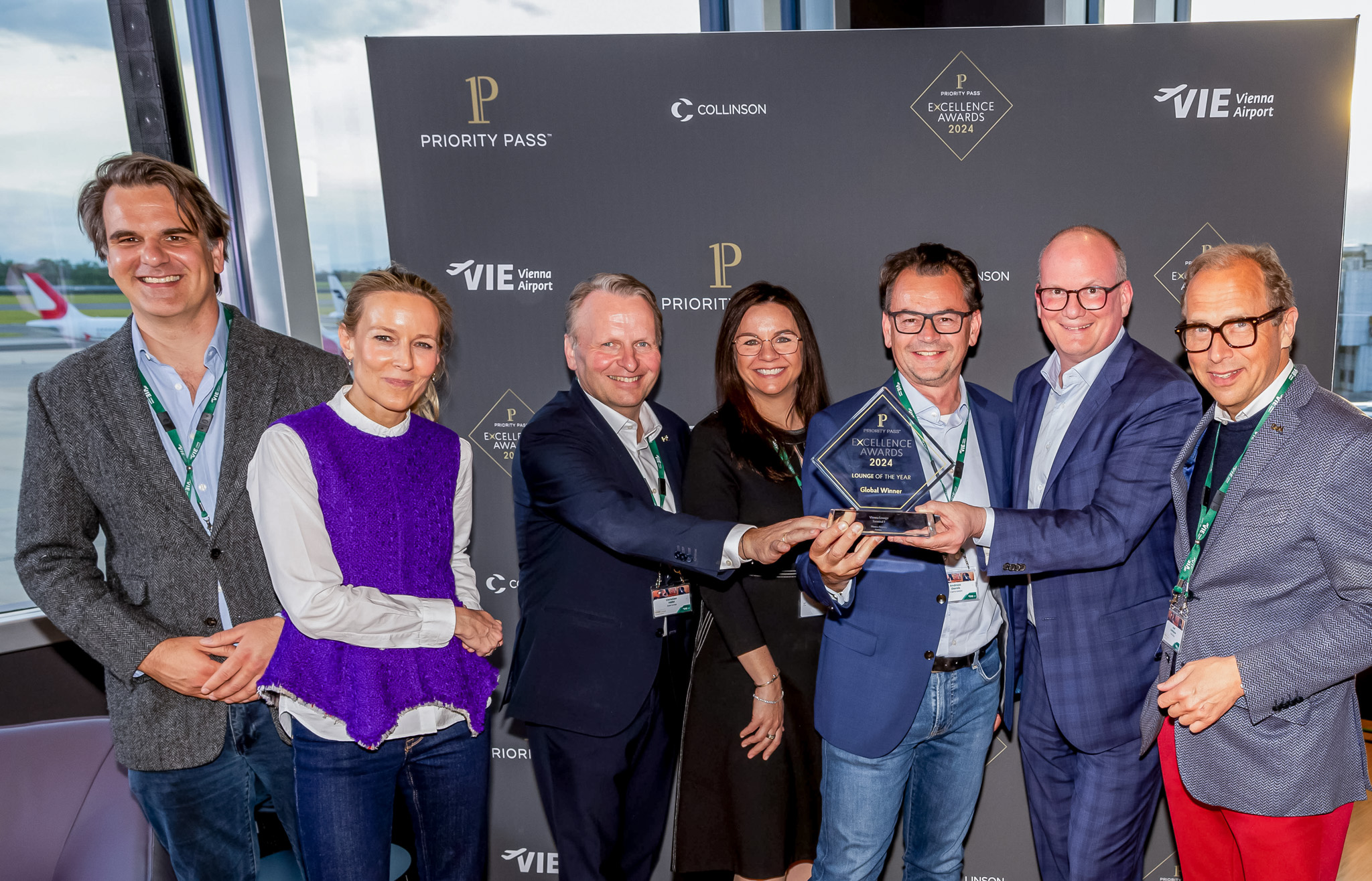 VIENNA Lounge ausgezeichnet: Flughafen Wien erhält “Global Lounge of the Year” Excellence Award von Priority Pass